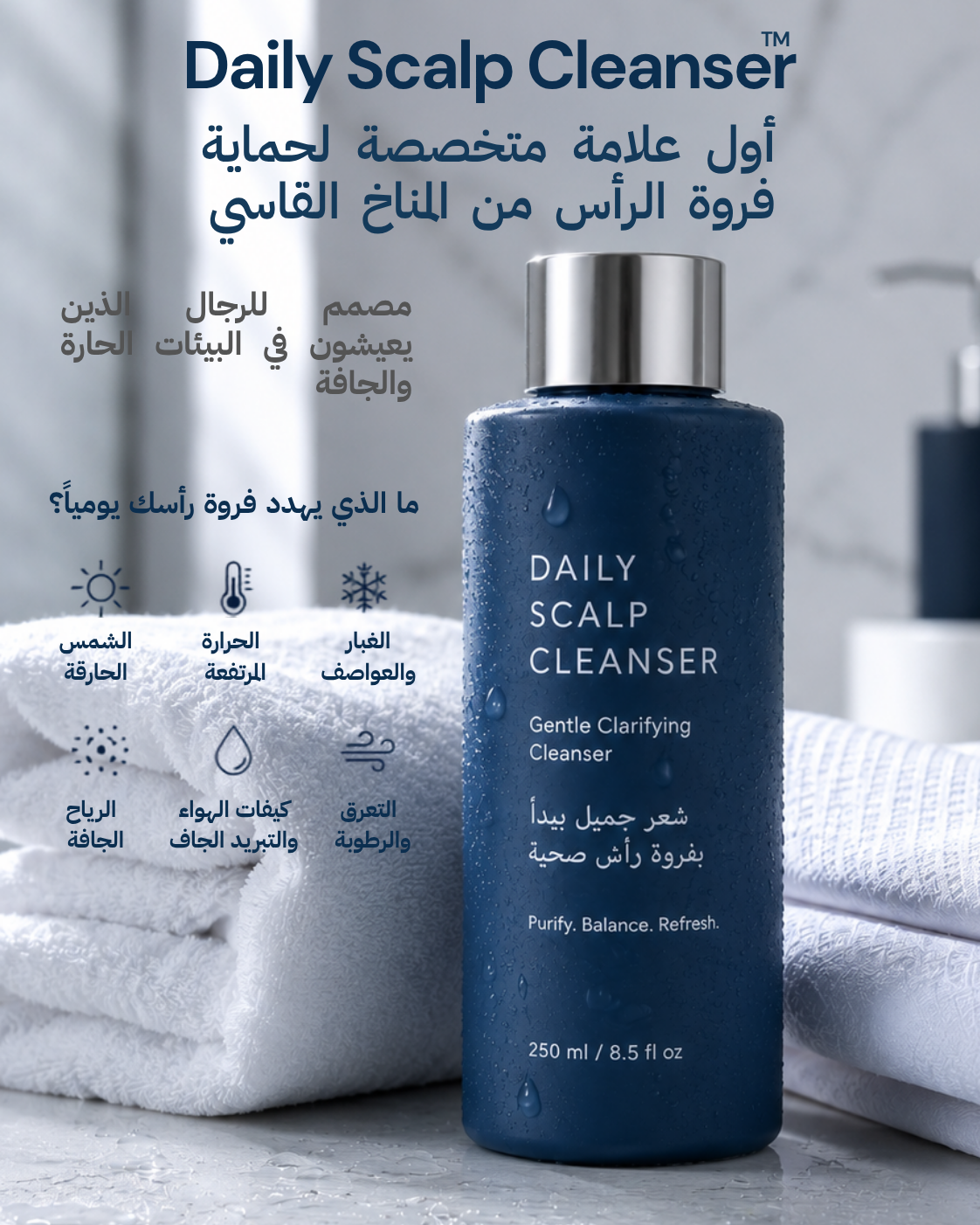 Daily scalp cleanser